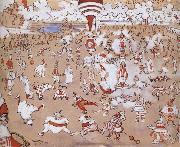 James Ensor White and Red Clowns Evolving china oil painting artist